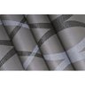 Papel de Parede Importado Vinílico Lavável 53cm x 10m Listrado Marrom, Branco e Preto - 2