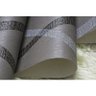 Papel de Parede Importado Vinílico Lavável 53cm x 10m Listrado Marrom, Branco e Preto - 5