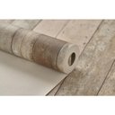 Ver imagem 3 de Papel de Parede Vinílico Lavável Textura Madeira Demolição