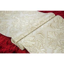 Papel de Parede Importado Vinílico Lavável Bege Marrom top - 3