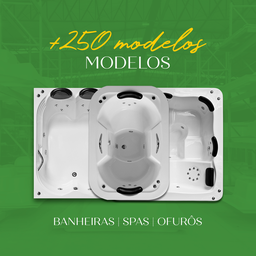 Banheira Redonda Holambra Completa com Hidro - 8