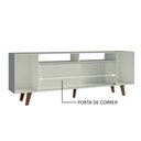 Ver imagem 5 de Rack para TV até 65 Polegadas Madesa Cancun com Pés Branco/Rustic 095Z Cor:Branco/Rustic