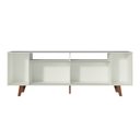 Ver mais imagens de Rack para TV até 65 Polegadas Madesa Cancun com Pés Branco/Rustic 095Z Cor:Branco/Rustic