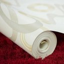 Ver imagem 4 de Papel de Parede Importado Vinílico Lavável 53cm x 10m Geométrico Bege com Cinza
