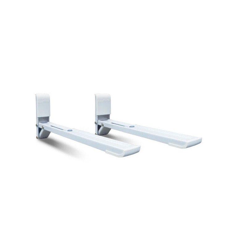 Suporte para Forno Micro-ondas – Brasforma SBR 3.8 – BRANCO (Com braço ajustável)