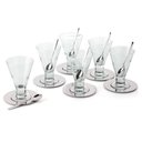 Ver imagem 1 de Conjunto de taças para sorvete Gelato 18 peças Forma Inox 2621