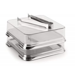 Conjunto Porta-Frios Vision com pinça 3 peças Forma Inox 0140 - 1