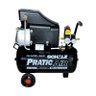 Compressor De Ar 8,2pés 25l 2cv Pratic Air Schulz com rodas 220V - 1