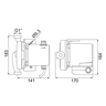 Pressurizador de Água Lorenzetti Pl20 350w 20 Mca 127v - 2