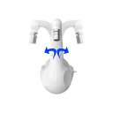 Ver imagem 5 de Torneira Eletrônica Lumen 5.500w Branca Parede - Zagonel 220v