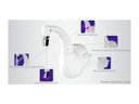 Ver imagem 6 de Torneira Eletrônica Lumen 5.500w Branca Parede - Zagonel 220v
