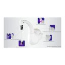 Ver imagem 6 de Torneira Eletrônica Lumen 5.500w Branca Parede - Zagonel 220v