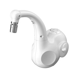 Torneira Eletrônica Lumen 5.500w Branca Parede - Zagonel 220v