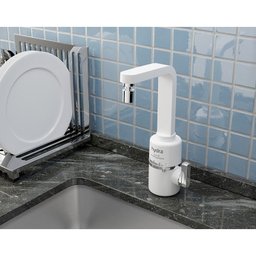Torneira Elétrica Slim 4t de Bancada Branca Hydra 220v - 4