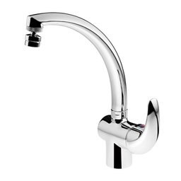 Misturador Monocomando Allure 2257 C71 De Bancada Com Bica Alta Lorenzetti - 1
