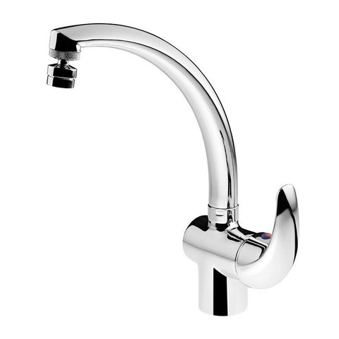 Misturador Monocomando Allure 2257 C71 De Bancada Com Bica Alta Lorenzetti