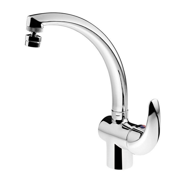 Misturador Monocomando Allure 2257 C71 De Bancada Com Bica Alta Lorenzetti