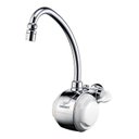 Ver imagem 1 de Torneira Elétrica Versátil De Parede Branca Com Cromada Lorenzetti 127v