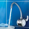 Torneira Elétrica Versátil de Parede Branca com Cromada Lorenzetti 220v - 2