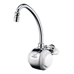 Torneira Elétrica Versátil de Parede Branca com Cromada Lorenzetti 220v - 1