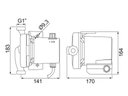 Ver imagem 2 de Pressurizador de Água Lorenzetti Pl20 350w 20 Mca 220v