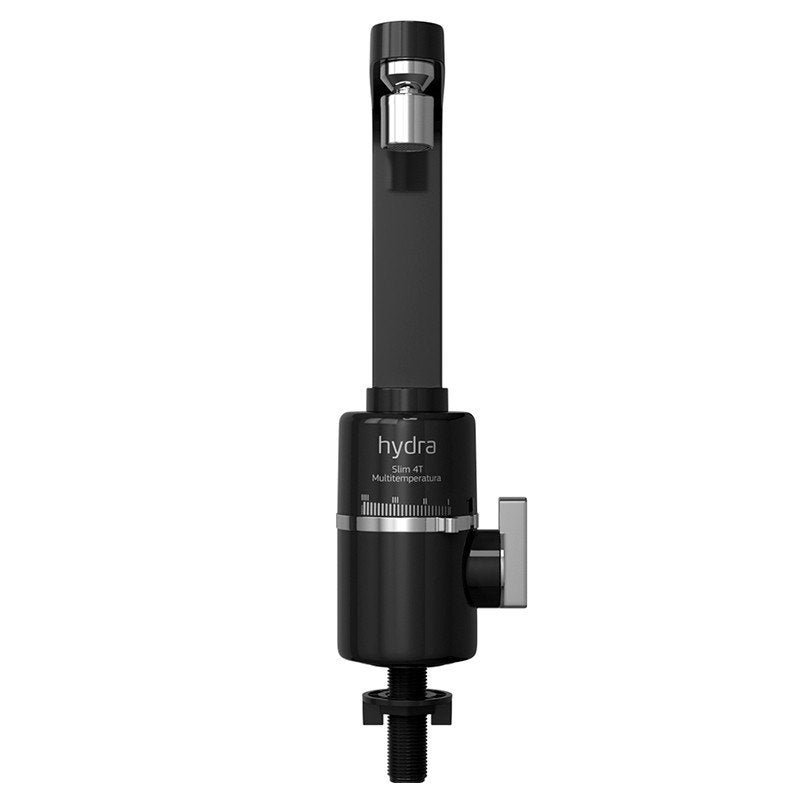 Torneira Elétrica Slim 4t De Bancada Preta Hydra 127v - 2
