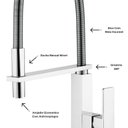 Ver imagem 5 de Torneira Misturador Lorenzetti de Mesa Loren Vogue Cromado Monocomando