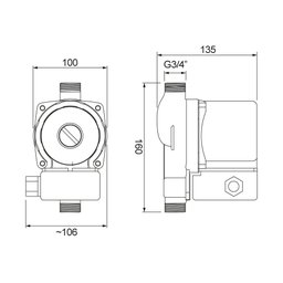 Pressurizador de Água Pl9 9 Mca 220v 120w Lorenzetti - 5