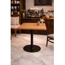 Ver imagem 1 de Mesa Bistrô Retangular 70cmx60cm Moderno e Funcional:preto