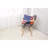 Cadeira Charles Eames Patchwork com Braços - 3