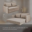 Ver imagem 5 de Sofá Cama para Sala de Estar Living 4 Lugares Maricá
