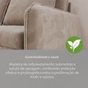 Ver mais imagens de Sofá Cama para Sala de Estar Living 4 Lugares Maricá