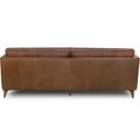 Ver imagem 6 de Sofá 3 Lugares para Sala de Estar Living 204cm Oásis T03 Couro Soft Mel - Lyam Decor