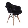Cadeira Charles Eames com Braço Preta - 1
