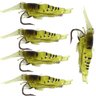 15 Iscas Artificiais Camarão 4.5cm com Anzol - 3