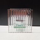 Ver imagem 5 de Castiçal Decorativo de Vidro Transparente 12x12x6cm Porta Vela Mesa Jantar Sala