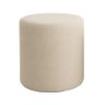 Puff Beca Cilindro Suede Live - 7 Decor Bege - 1