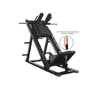 Ver imagem 7 de Agachamento Hack Leg Press Máquina Articulada 2 em 1 Yangfit