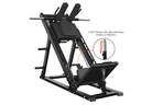 Ver imagem 7 de Agachamento Hack Leg Press Máquina Articulada 2 em 1 Yangfit
