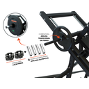 Ver imagem 5 de Agachamento Hack Leg Press Máquina Articulada 2 em 1 Yangfit
