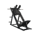 Ver imagem 1 de Agachamento Hack Leg Press Máquina Articulada 2 em 1 Yangfit