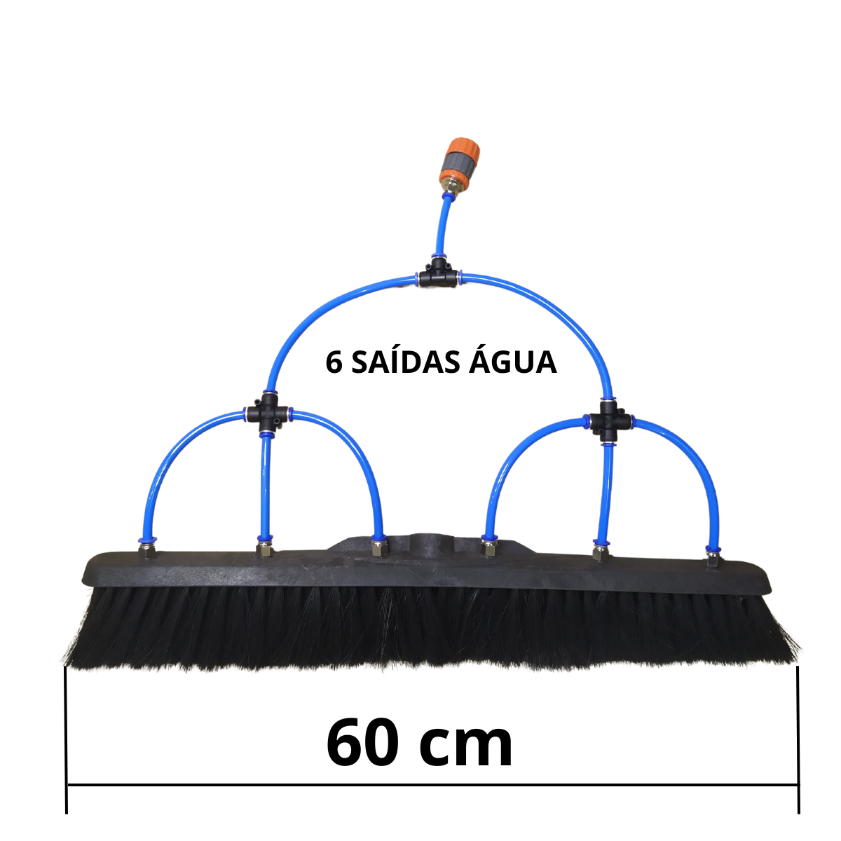 Vassoura Para Limpar Placa Solar 60cm Com Cabo De 5 Metros - 5