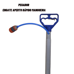 Vassoura Para Limpar Placa Solar 60cm Com Cabo De 5 Metros - 7