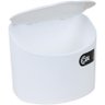 Saleiro Plástico Com Tampa Cozinha 500G Coza Cozinha Parede Branco - 3
