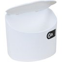 Ver imagem 3 de Saleiro Plástico Com Tampa Cozinha 500G Coza Cozinha Parede Branco