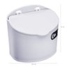 Saleiro Plástico Com Tampa Cozinha 500G Coza Cozinha Parede Branco - 2