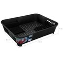 Ver imagem 2 de Escorredor De Louças Coza Aberturas Porta Talheres Cozinha Preto