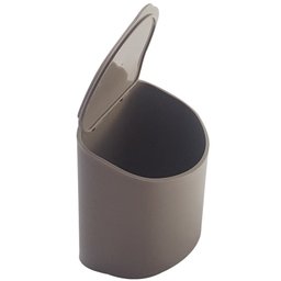 Saleiro Plástico Com Tampa Cozinha 500G Coza Cozinha Parede Cinza - 4