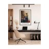 Quadro "a Leiteira, 1658" de Johannes Vermeer C/ Vidro Moldura Preta 60x84cm - 2