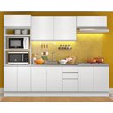 Ver imagem 1 de Armário de Cozinha Completa 270cm Branco Viena Madesa 02